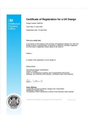 FDA US food grade silicone testing certificate for microwave cookware