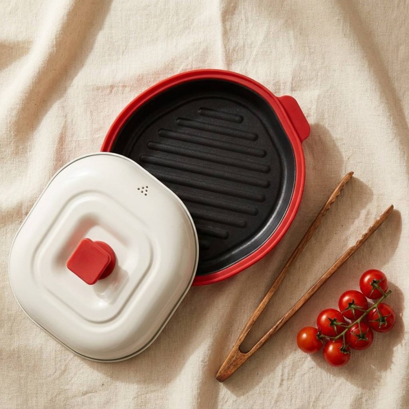Wielofunkcyjny grill mikrofalowy do steków i warzyw
